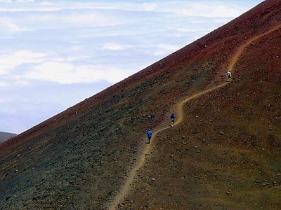 Ascending Mauna Kea