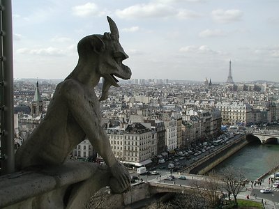 Gargola en Notre Dame, Paris