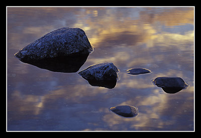 Rocks in Wonder Lake