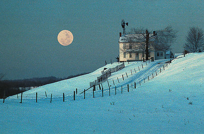 Winter Moonrise