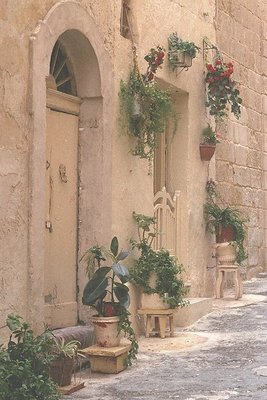 detail of maltese alley