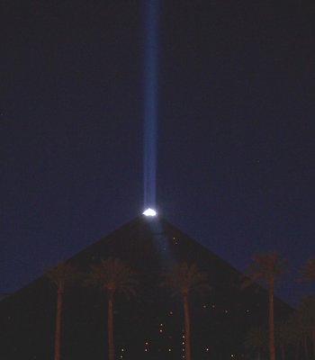 The Luxor by Night