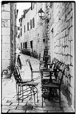 Grey stones at Hvar