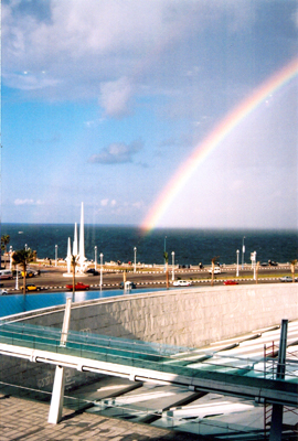  Rainbow from Alexanderia Library