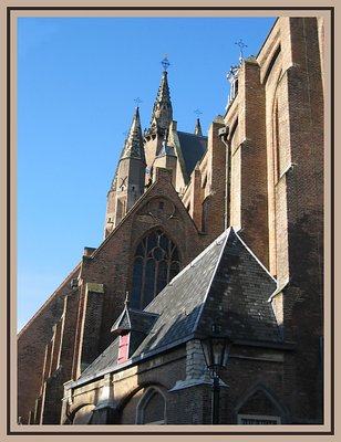 "The old Church" at Delft