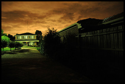 Outside