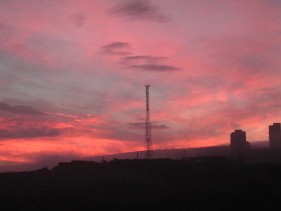 Pink Morning in Ankara