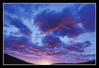 Sunrise near Swiftcurrent Lake