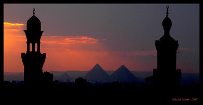 Pyramids Sunset 2