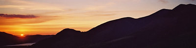 Silhouette of Skiddaw