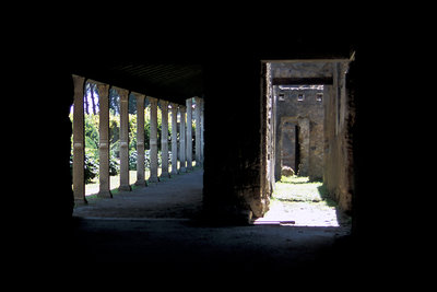 Ruins in Pompeii