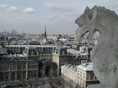Gargola 3 in Notre Dame,Paris
