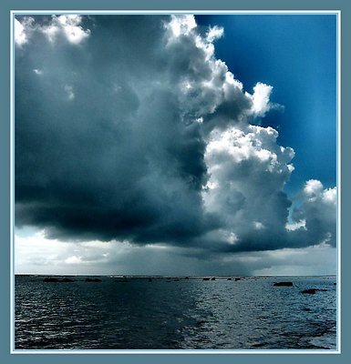 Rain on the Beach