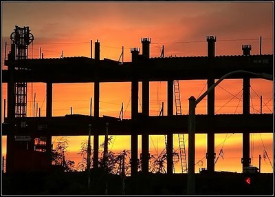 Sunset on a new beginning