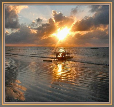 Fishing by sunrise (2)