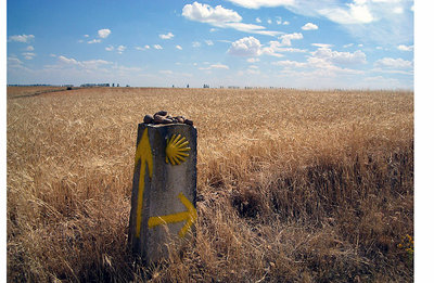 Milestone Camino de Santiago