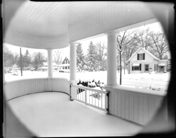 Winter View from the Veranda
