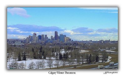 Calgary Winter Panorama