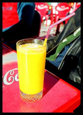 Orange juice, anybody?