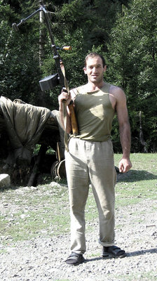 Caucasian Rambo