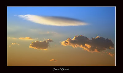 Sunset Clouds (details)
