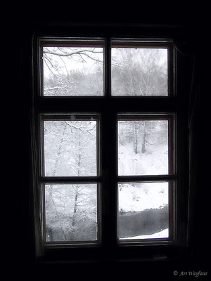 Alone window to last winter
