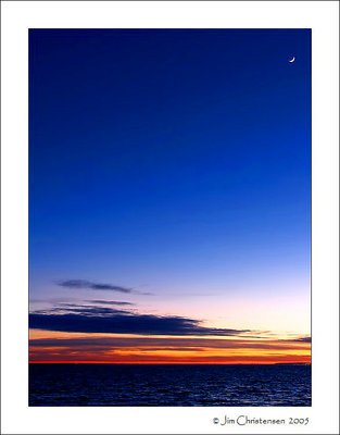 Moon over The Big Lake