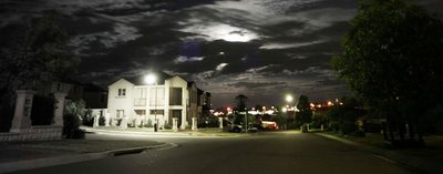 My street at night