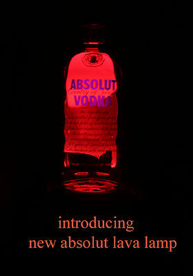 Absolut Lava Lamp