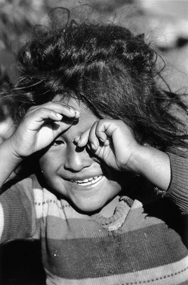 Girl, Taquile Island, Lake Titicaca, Peru