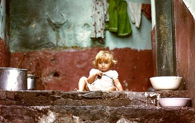 little girl in Madeira