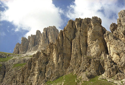 Dolomites: La Sforcela / Tscheiner Sp.