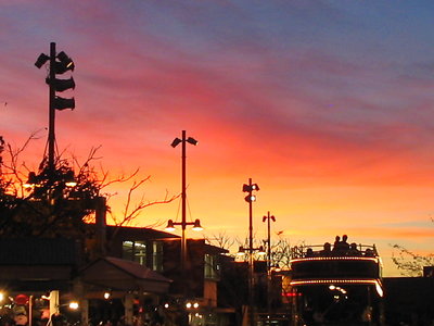 Sunset at The Grove- LA