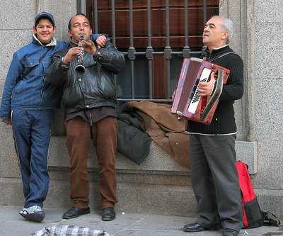 Music in the street  I