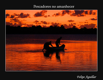 Pescadores no Amanhecer