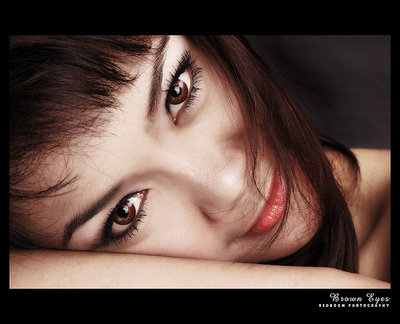brown eyes