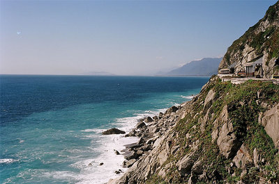 a View of Taiwan eastern coast