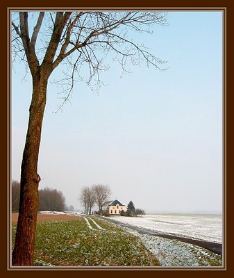 Farm House in winter