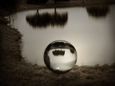 Crystal Ball at Swan Lake