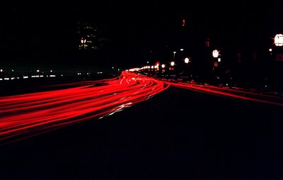 mass ave-night traffic