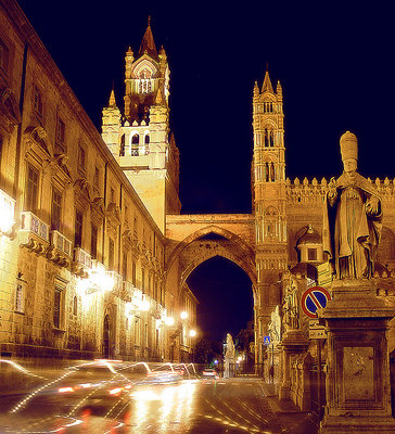 Palermo by night