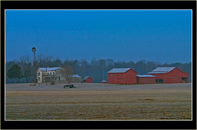 Dawn On The Farm