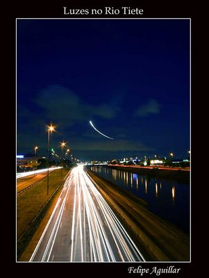 Luzes no Rio Tietê
