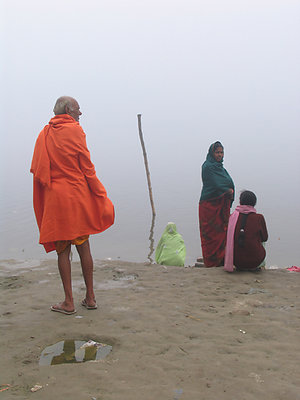 fog over Ganges