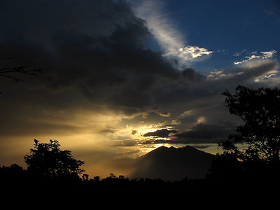 SUNSET at MT SALAK