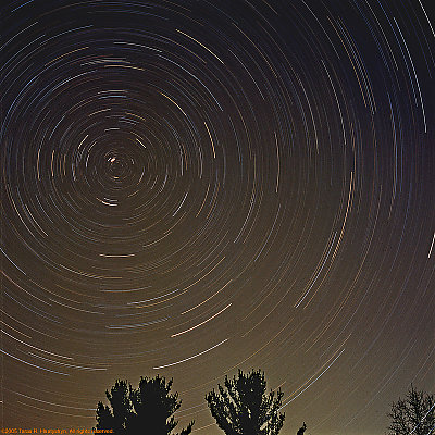 Polar Star Trails