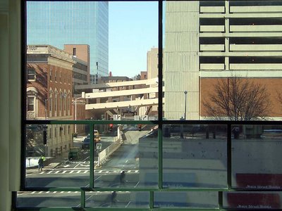 View from City Place Garage