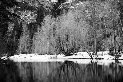 Merced River in Winter