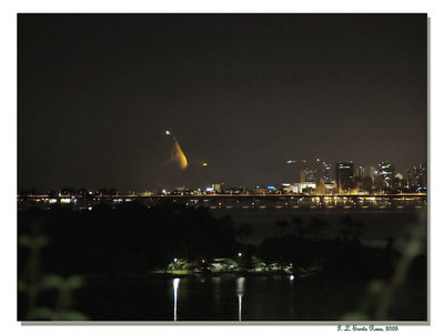 Sugar Loaf at Night