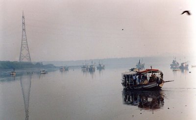foggy ferry